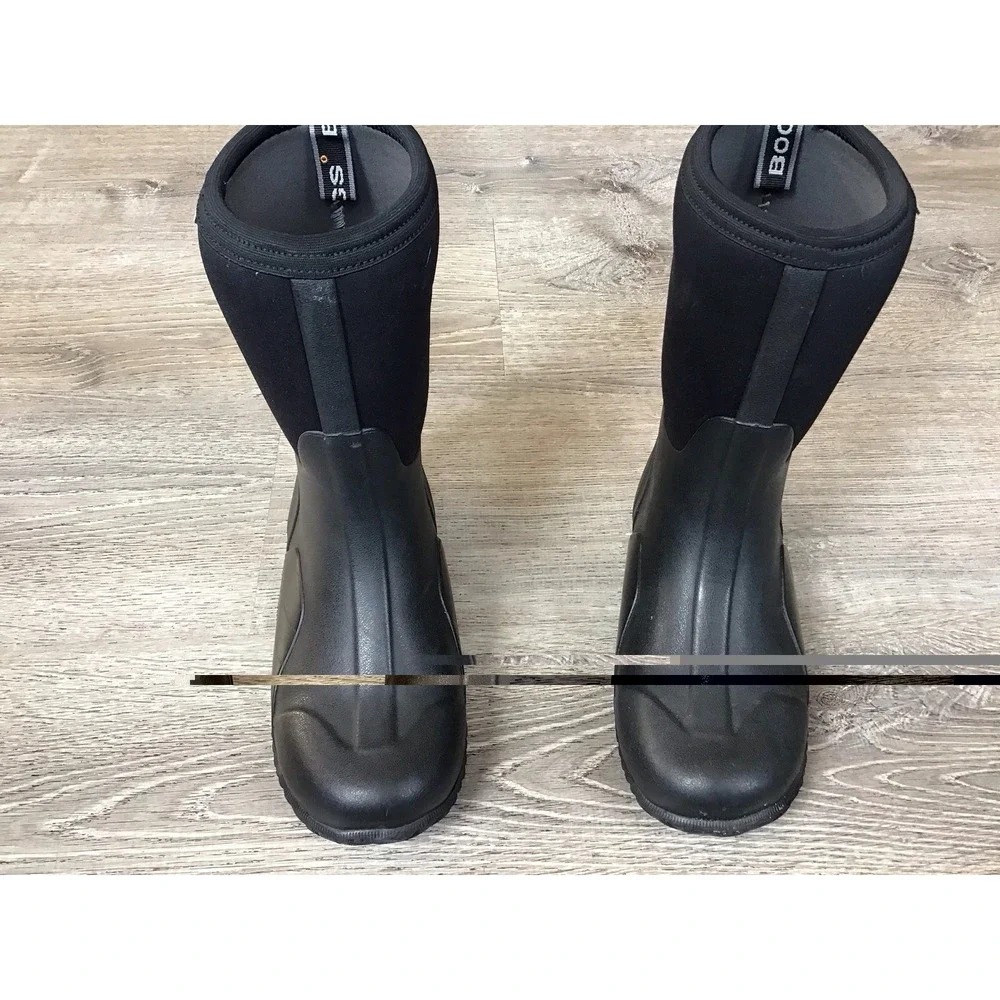 Bogs Classic High Boots Youth Size 5 Black Good Waterproof Insulated Neoprene